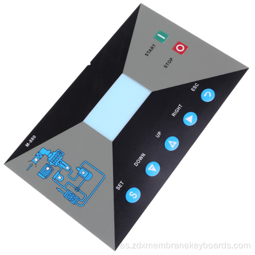 Interruptor de membrana capacitivo multitáctil